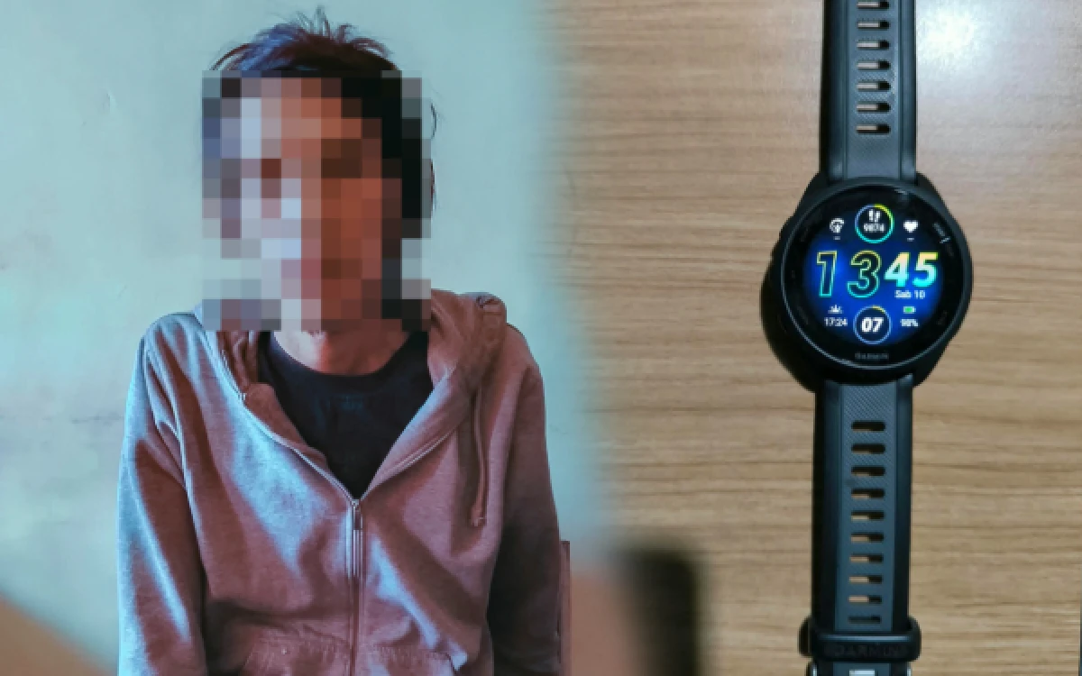 Thumbnail Berita - Gasak Laptop dan Dua Smartwatch Senilai Rp13 Juta, Maling di Kampus UB Malang Ditangkap Polisi