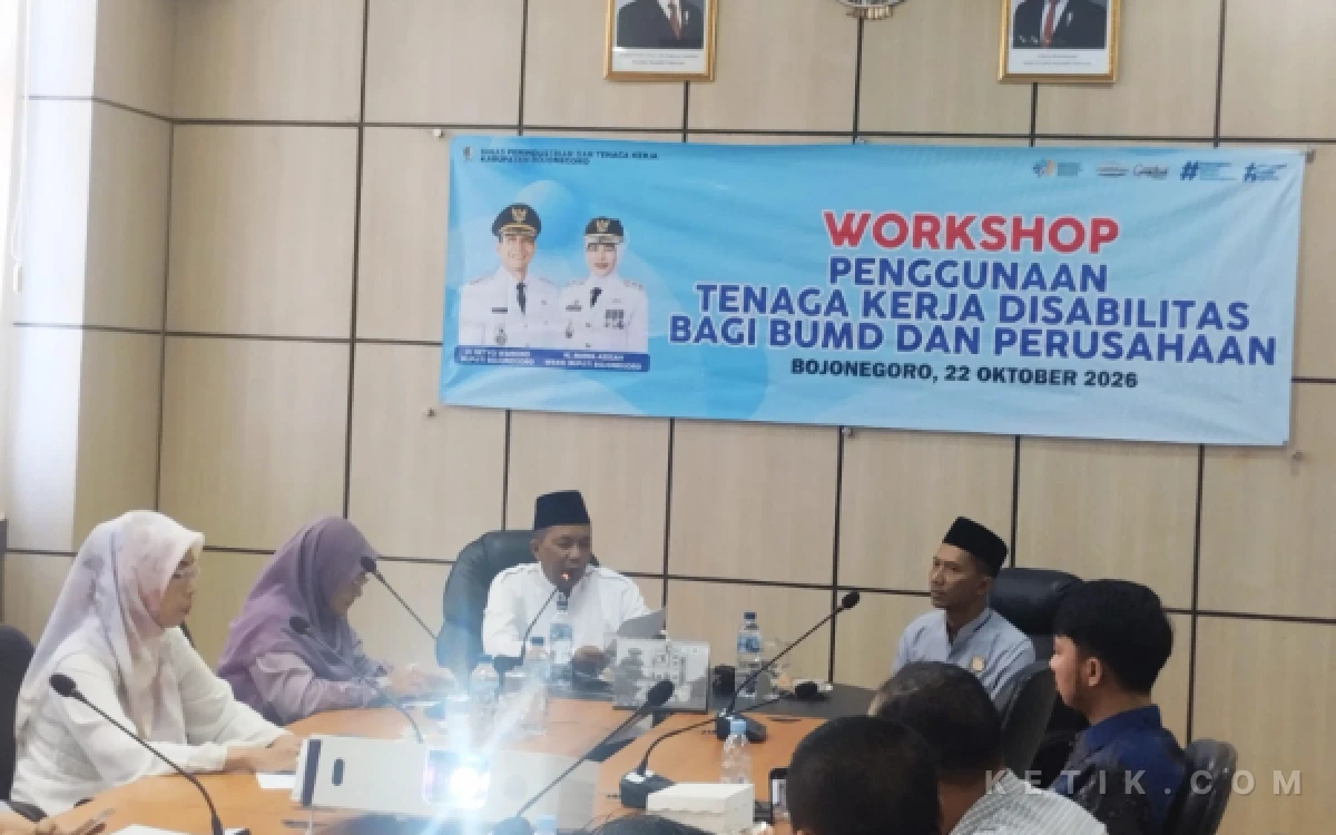 Thumbnail Berita - Dorong Lingkungan Kerja Inklusif, Pemkab Bojonegoro Gelar Workshop Tenaga Kerja Disabilitas