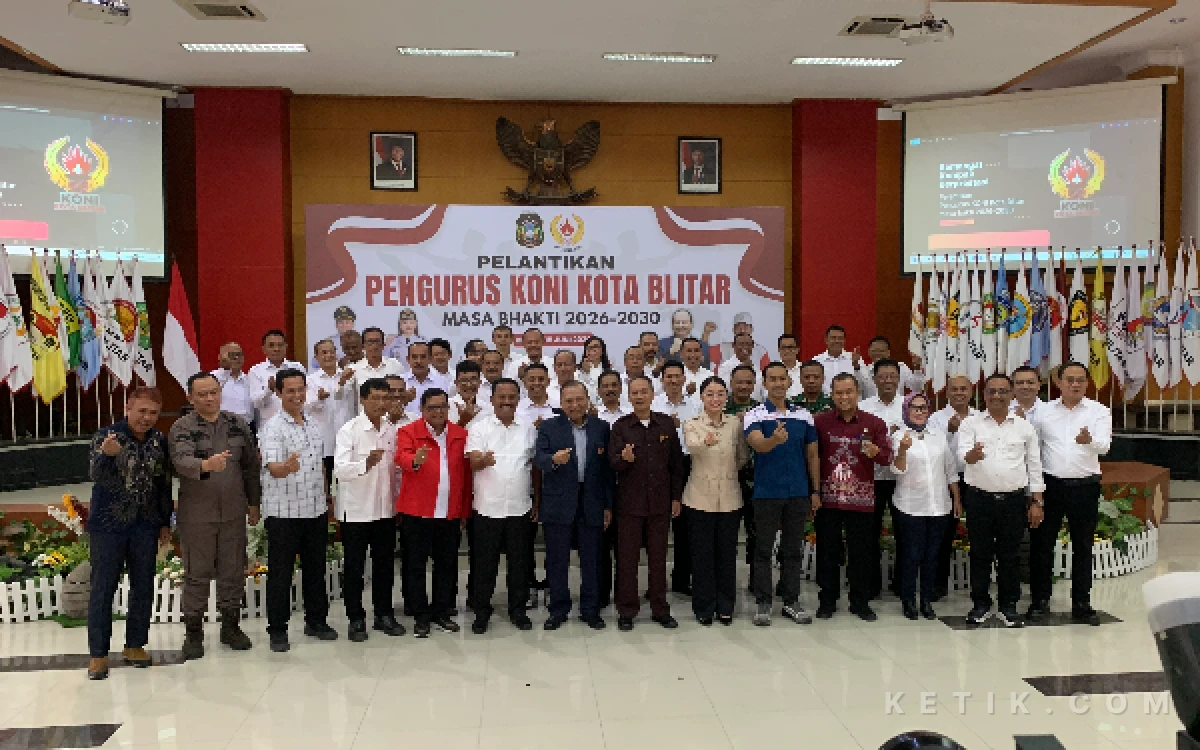 Thumbnail Berita - Pengurus Baru KONI Kota Blitar Resmi Dilantik, Fokus Bangun Prestasi dan Tambah 7 Cabor Baru