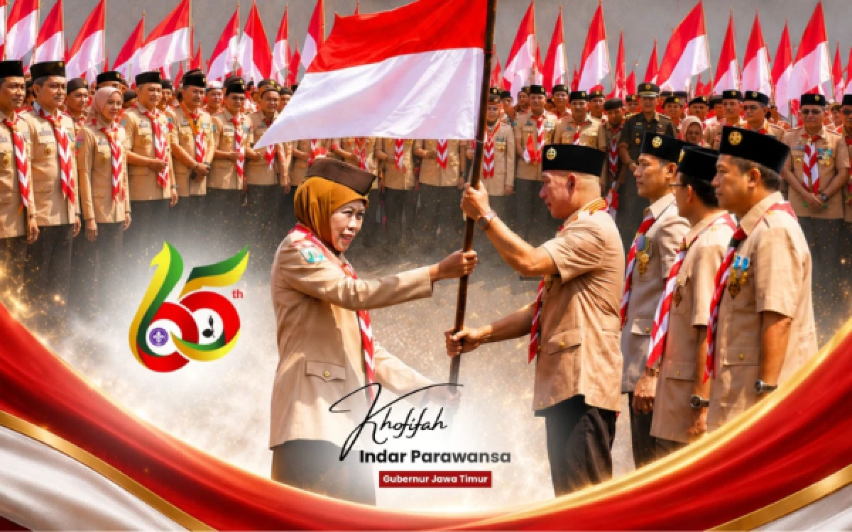 Thumbnail Berita - Gubernur Khofifah Ajak Pramuka Jatim Ambil Peran, Perkuat Ketahanan Pangan