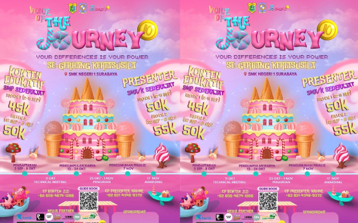 Thumbnail Berita - Genap Satu Dekade, The Journey 10.0 Perluas Kompetisi hingga Se-Gerbangkertasusila!