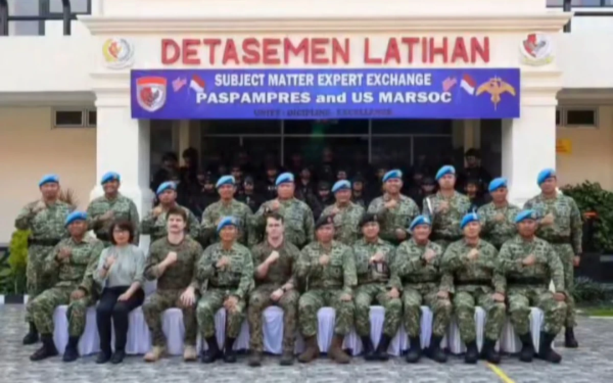 Thumbnail Berita - Paspampres dan US MARSOC Gelar Latihan Gabungan, Perkuat Pengamanan VVIP dan Operasi Khusus