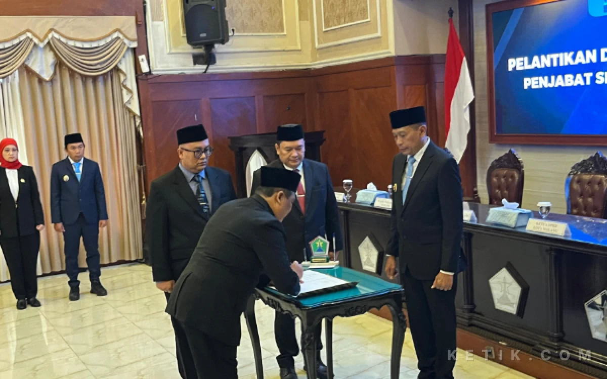 Thumbnail Berita - Jabatan Dandung Resmi Bergeser dari Plh ke Pj Sekda Kota Malang