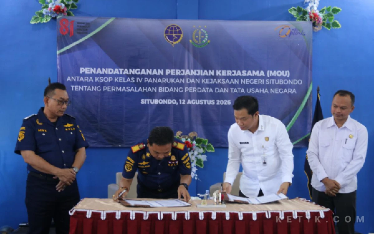 Thumbnail Berita - KSOP Kelas IV Panarukan dan Kejari Situbondo MoU dalam Bidang Hukum Perdata dan Tata Usaha Negara