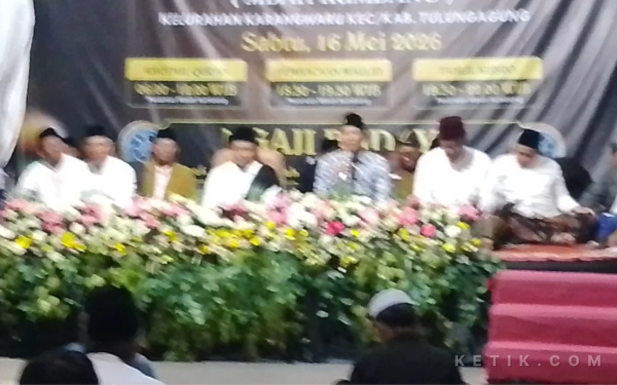 Thumbnail Berita - Ratusan Jamaah Hadiri Haul Mbah Kumbang di Karangwaru Tulungagung