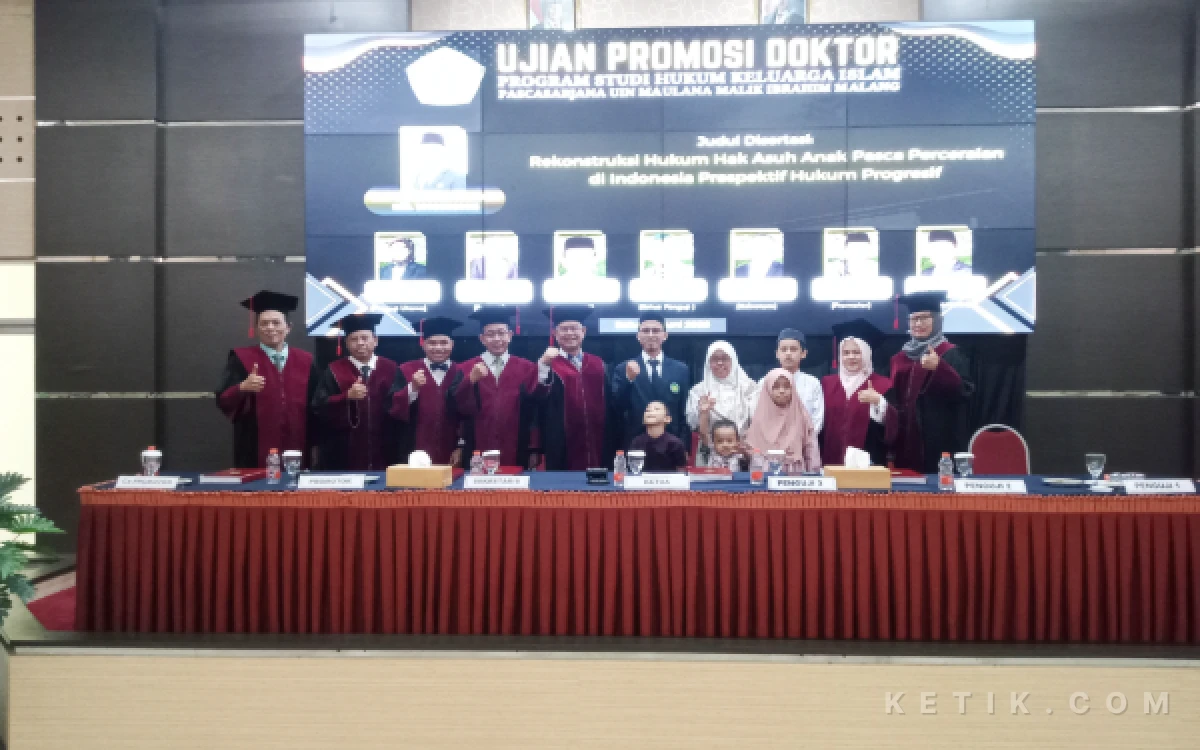 Thumbnail Berita - Panen Doktor, Fakultas Syariah Cetak Intelektual Muda dengan Kajian Hak Asuh Anak dalam Perspektif Hukum Progresif