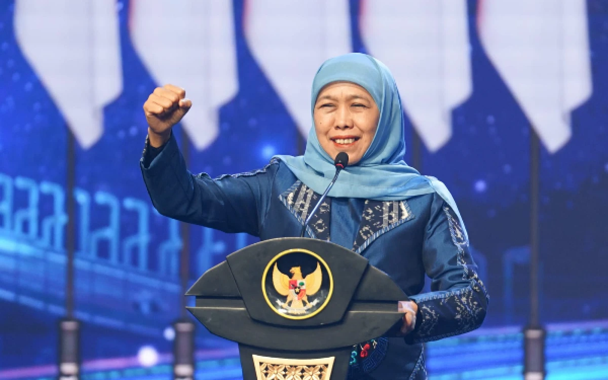 Thumbnail Berita - Gubernur Khofifah: IJIES 2026 Jadi Ruang Strategis Lahirkan Inovasi dan Gerakan Berdampak Dunia Pendidikan Jatim