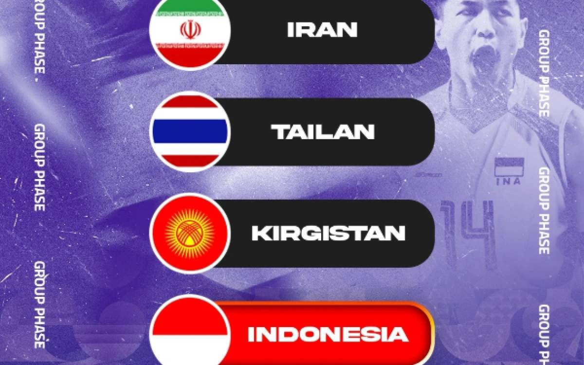 Thumbnail Berita - Catat! Ini Jadwal Lengkap Timnas Voli Putra Indonesia di Asian Games 2026, 3 Hari 3 Laga