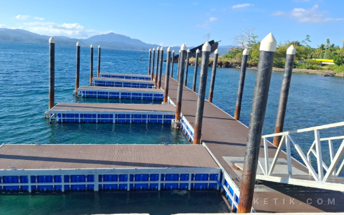 Thumbnail Berita - Pelabuhan Semut Tuwokona Capai 94 Persen, PUPR Halmahera Selatan Bidik Tuntas September