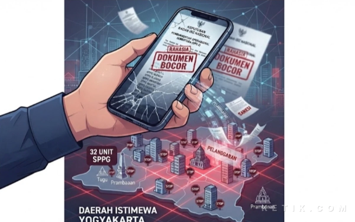 Thumbnail Berita - Dokumen Bocor, Badan Gizi Nasional Berhentikan Operasional 32 Unit SPPG di Wilayah DIY