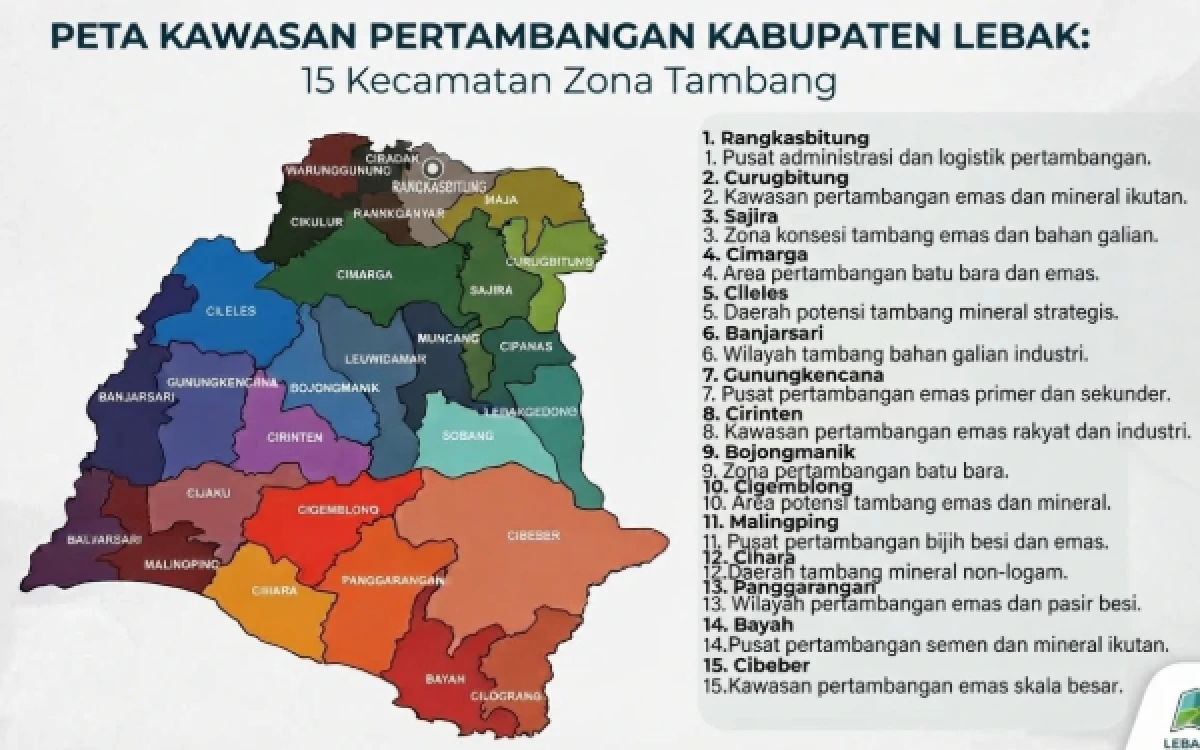 Thumbnail Berita - Tambang di Lebak Wajib Sesuai RTRW, Ini 15 Kecamatan yang Masuk Zona
