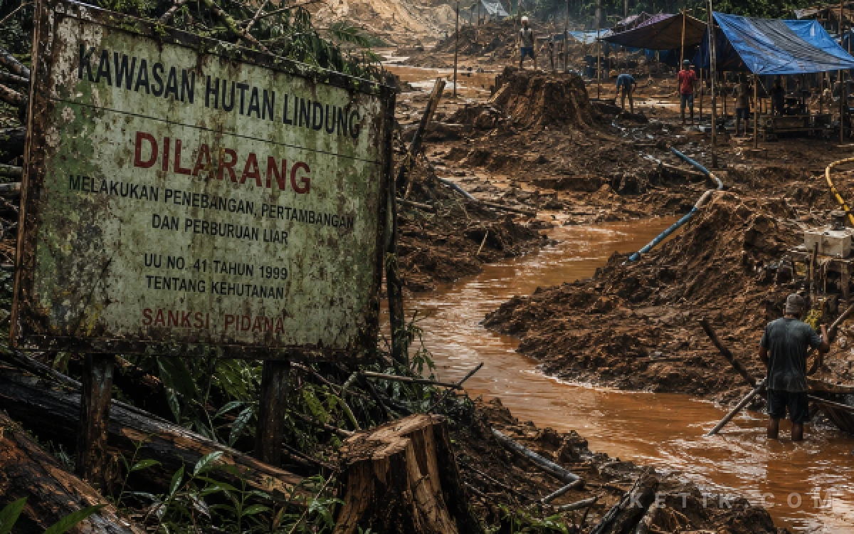 Thumbnail Berita - Gali Cagar Alam, Bui Menganga