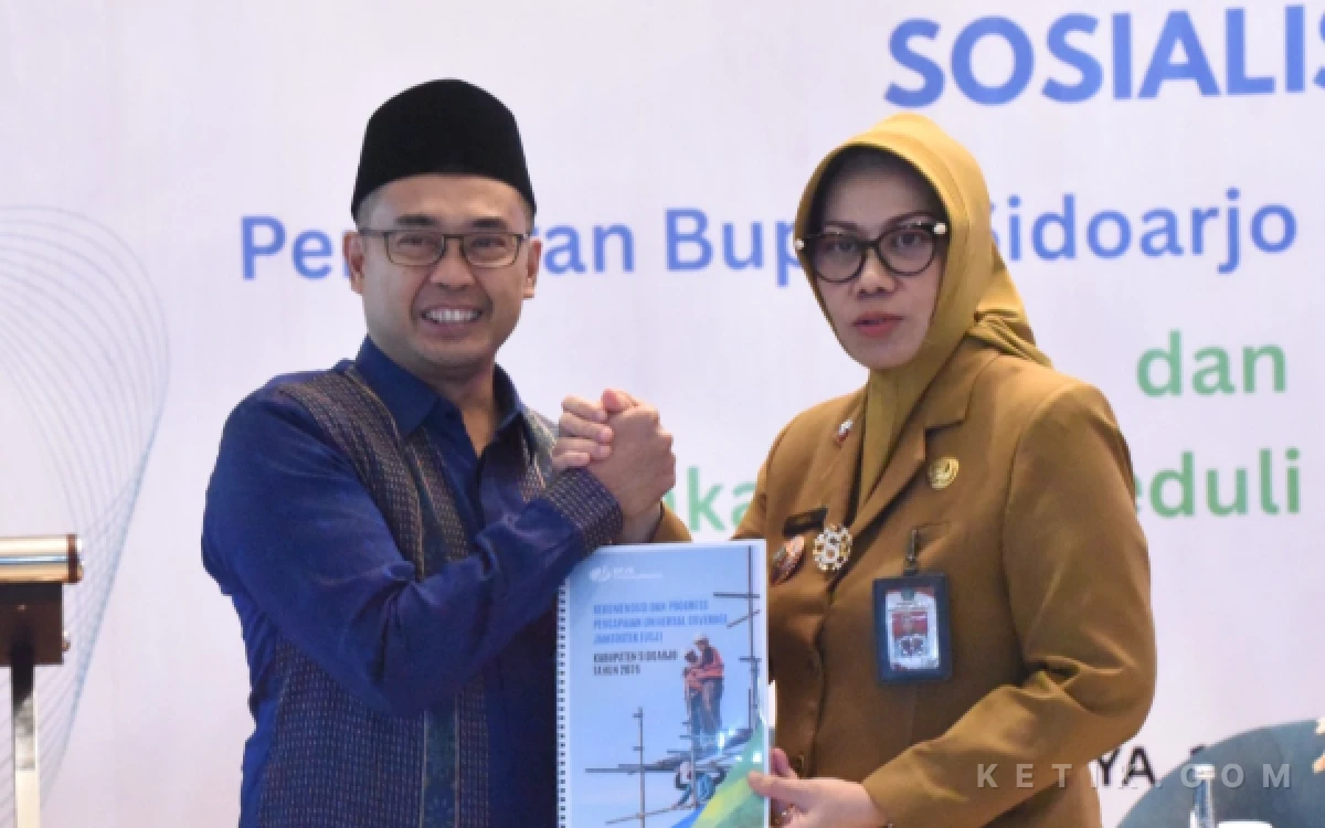 Thumbnail Berita - Sekda Sidoarjo Minta Perlindungan BPJS Ketenagakerjaan Berperan Cegah Kemiskinan