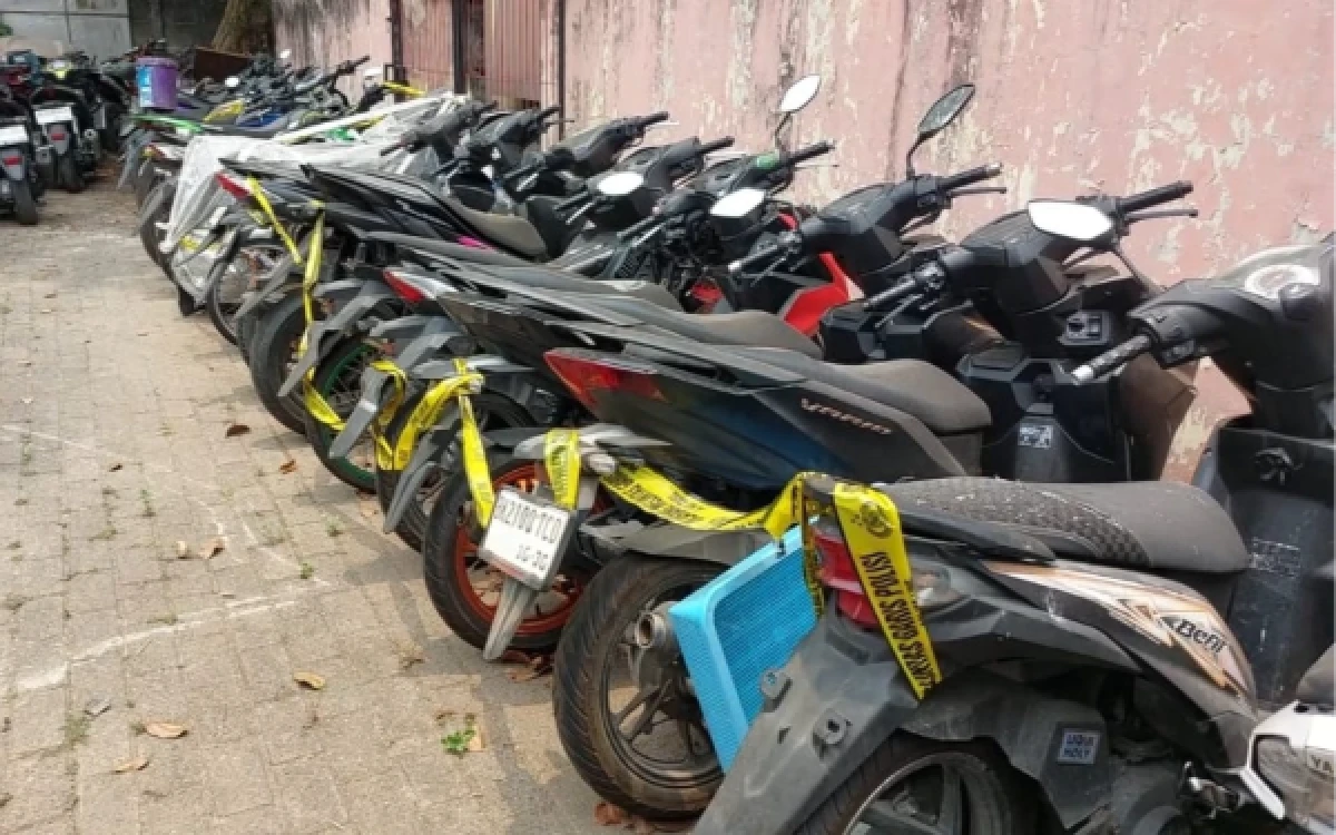 Thumbnail Berita - 107 Kendaraan Dikandangkan Satlantas Polrestabes Palembang, Sasar Knalpot Brong