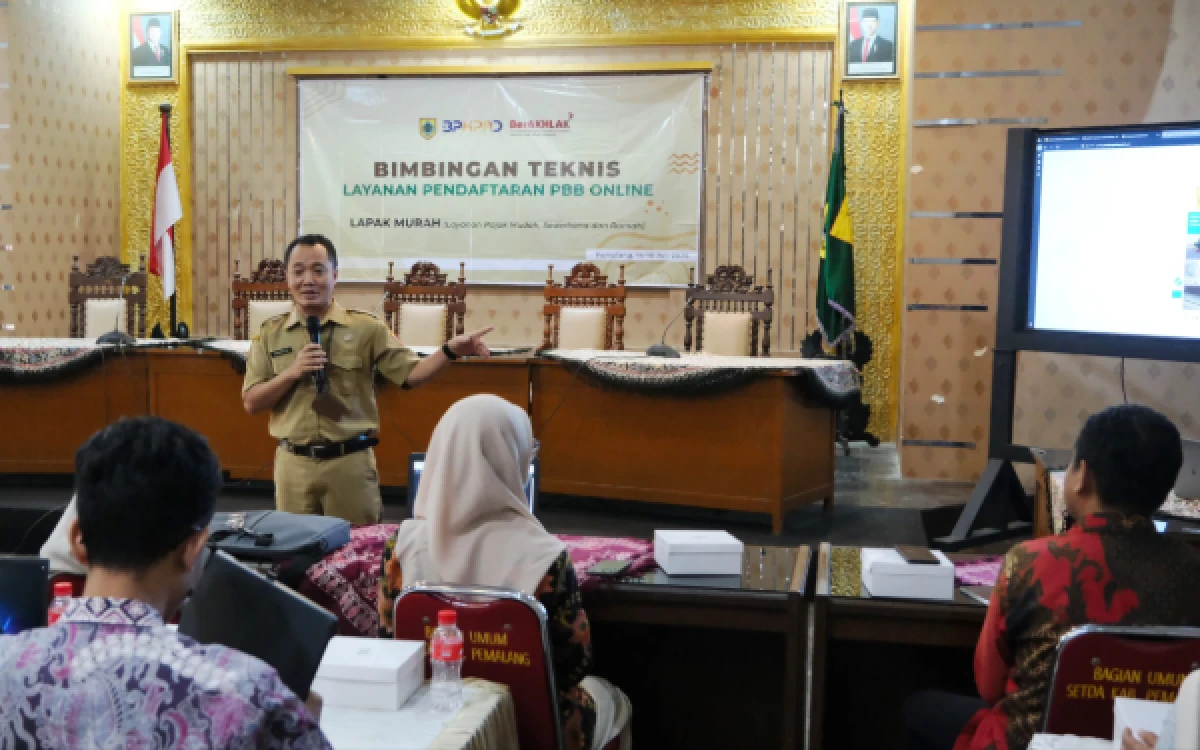 Thumbnail Berita - Mulai 2027, Urus PBB di Pemalang Tak Perlu ke Kantor, Semua Bisa Dilakukan Secara Online