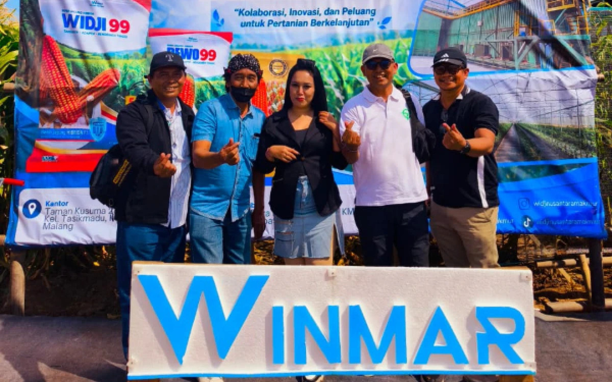 Foto PT Widji Nusantara Makmur (PT Winmar) saat foto bersama. (Foto: Dok. Ketik.com)