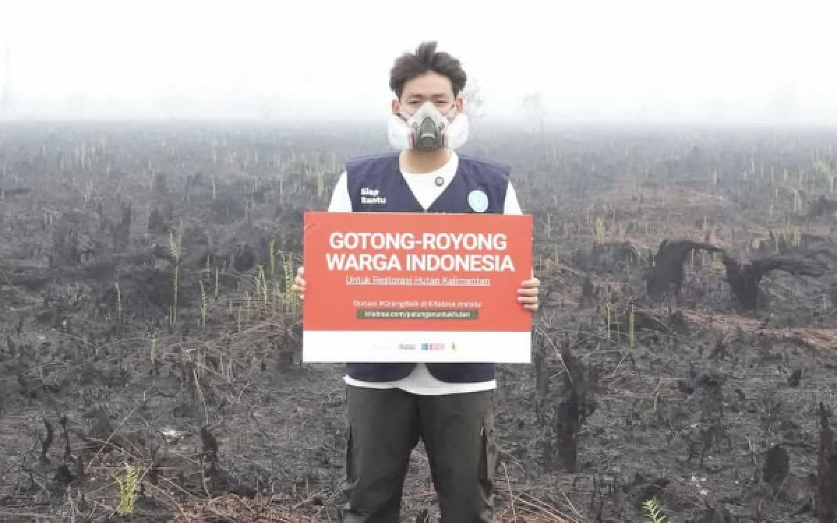 Thumbnail Berita - Kembali Sorot Karhutla, Jerhemy Owen Bagikan Potret Kondisi Hutan Kalimantan