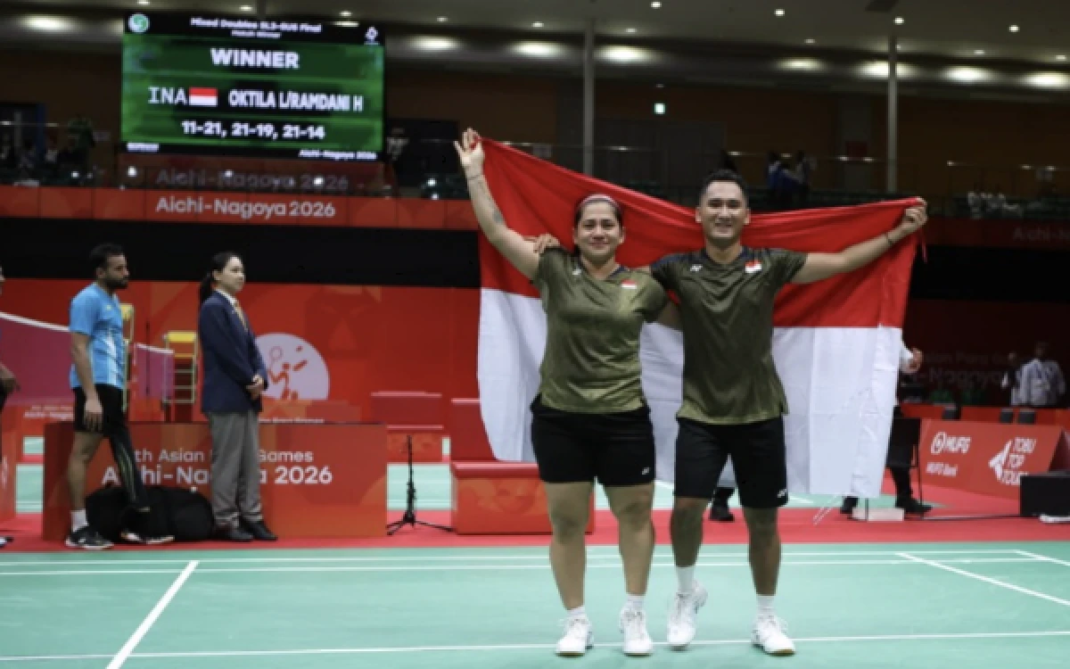 Thumbnail Berita - Ratri/Hikmat Bangkit, Catatkan Sejarah 4 Emas Beruntun di Asian Para Games 2026