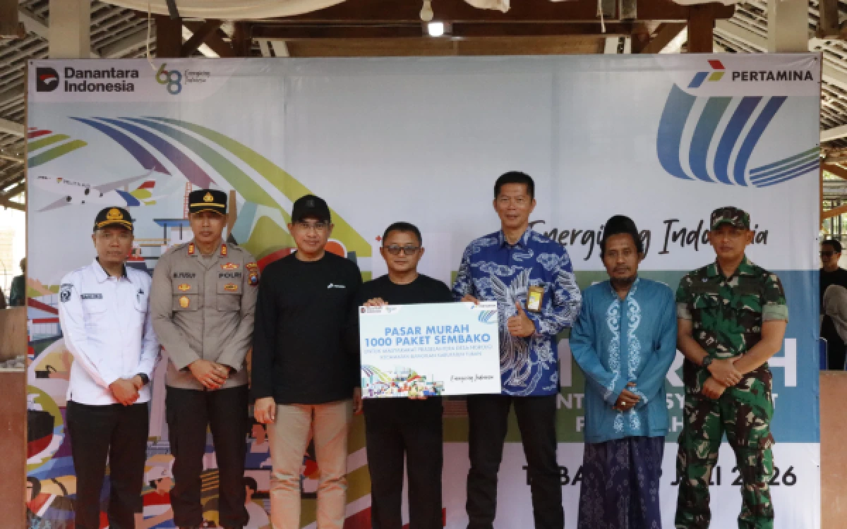 Thumbnail Berita - Sentuh 6.000 Jiwa, Program Pasar Murah Pertamina Donasikan Dana Hasil untuk Lembaga Keagamaan dan Pendidikan di Tuban