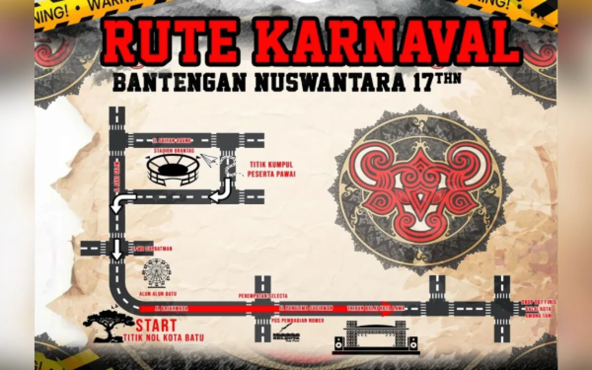 Thumbnail Berita - Ada Event Bantengan Nuswantara 2026, Hindari Ruas Jalan Utama Kota Batu Ini pada 2 Agustus!