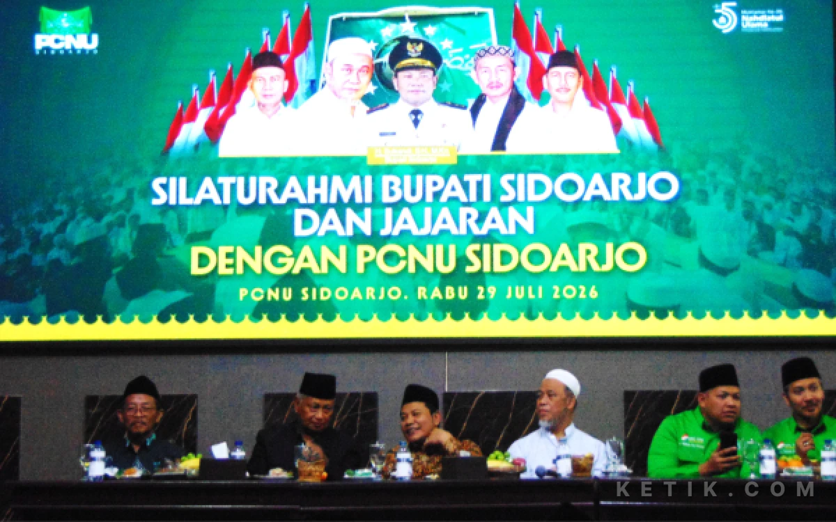 Thumbnail Berita - Bupati Subandi Berterima Kasih kepada Kiai, PC NU Sidoarjo Apresiasi Komitmen Bantu NU