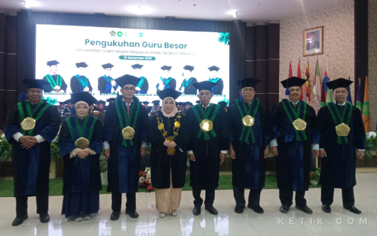 Thumbnail Berita - Torehan Besar UIN Malang! 7 Guru Besar Resmi Dikukuhkan, Ini Deretan Bidang Keilmuannya
