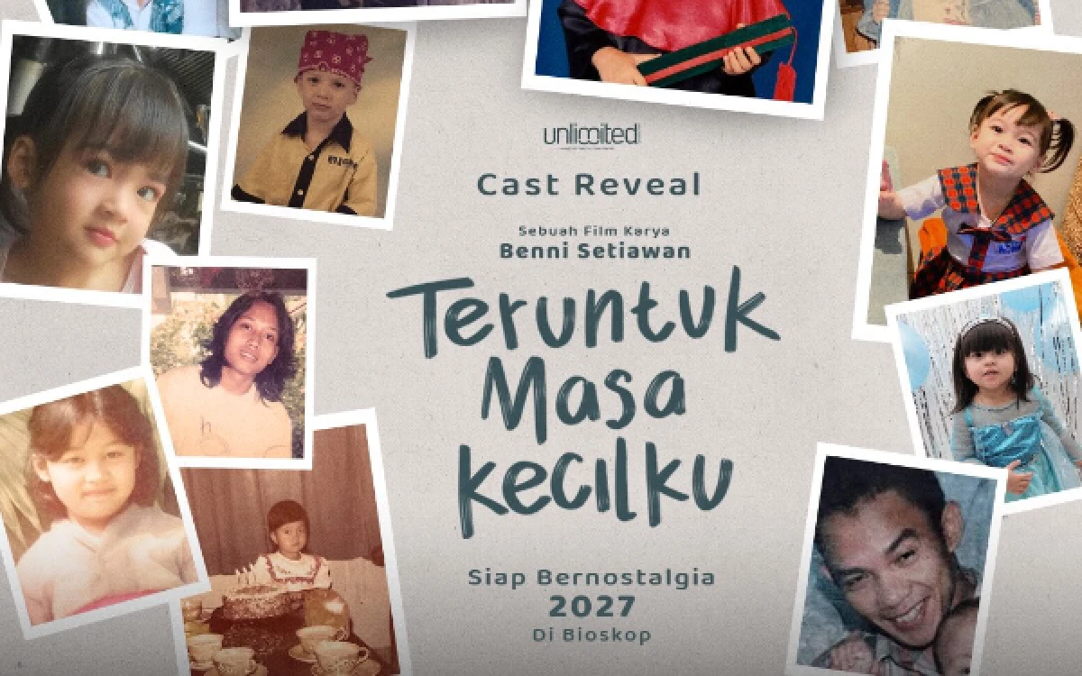 Thumbnail Berita - Film Teruntuk Masa Kecilku Diadaptasi dari Novel Rofie Fauzie, Siap Hadir di Bioskop 2027