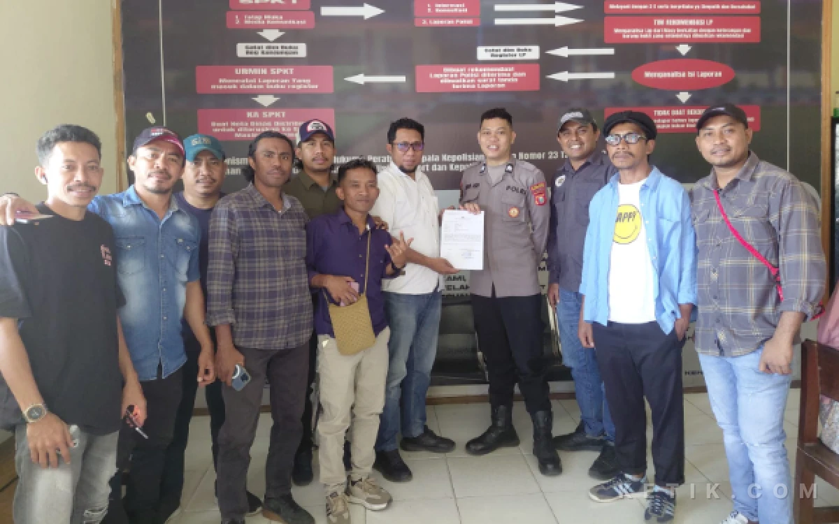 Thumbnail Berita - Jejak “Medali” Terbongkar, PWI Halmahera Selatan Polisikan RL