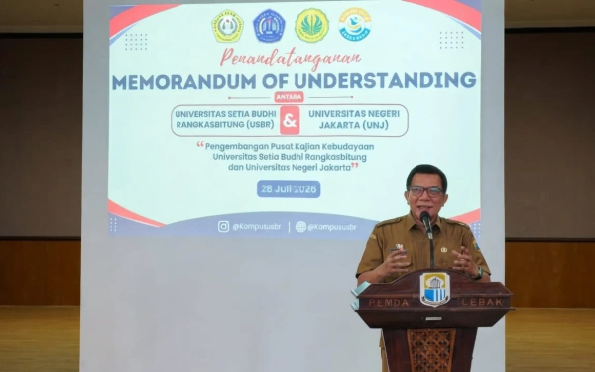 Thumbnail Berita - Resmi! UNJ MoU dengan USBR, Pemkab Lebak Harap Cetak Generasi RUHAY
