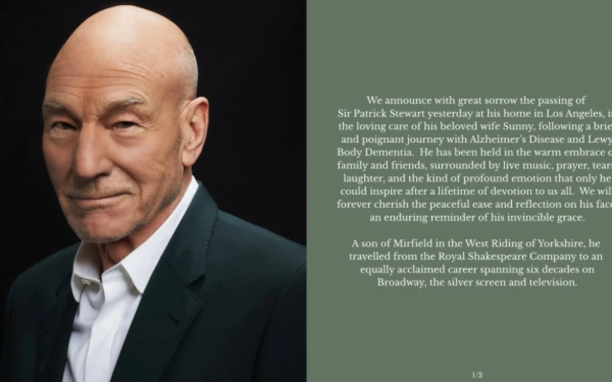 Patrick Stewart Tutup Usia 86 Tahun, Ini Perjalanan Karier Sang Ikon Star Trek dan X-Men