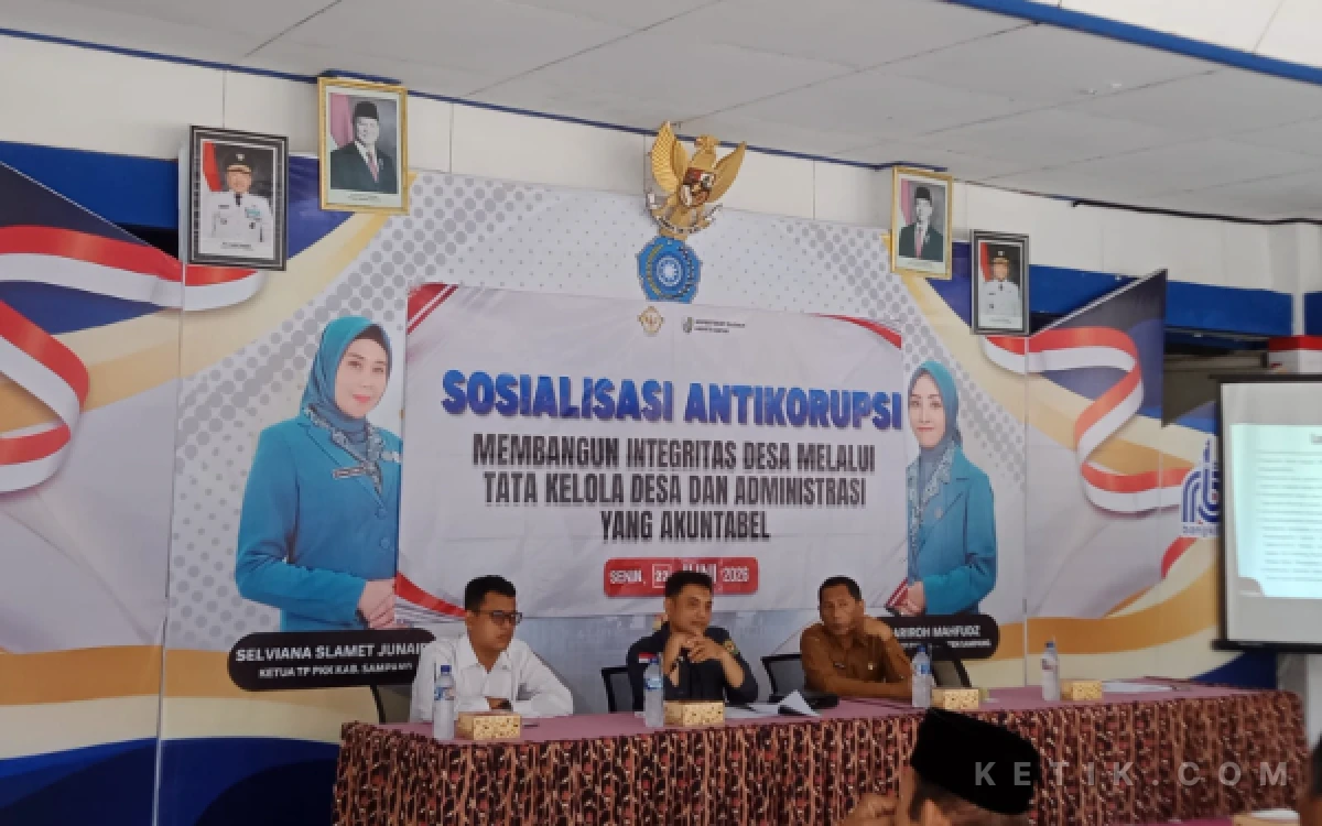 Thumbnail Berita - Kejari Sampang Gelar Sosialisasi Antikorupsi, Dorong Tata Kelola Desa yang Akuntabel