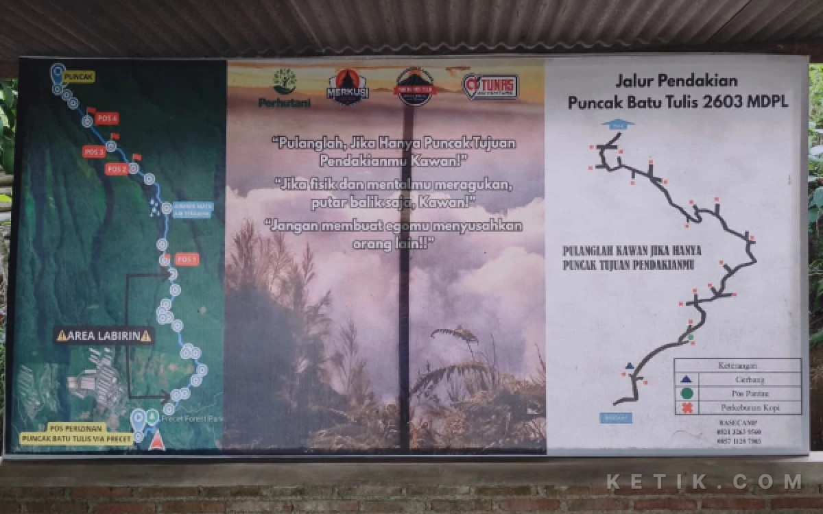 Thumbnail Berita - Gunung Kawi Tak Hanya Tempat Ritual, Jalur Pendakian via Precet Tawarkan Panorama Puncak Batu Tulis