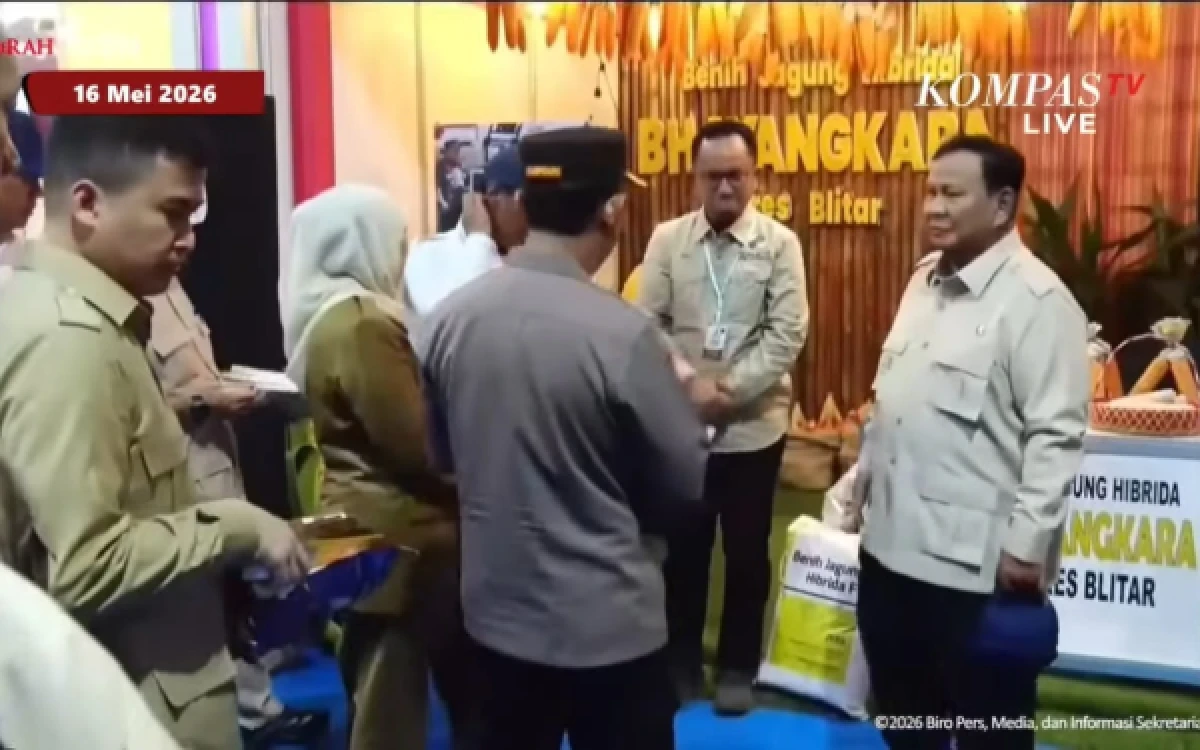 Thumbnail Berita - Ini Dialog Owner Benih Jagung Bhayangkara dengan Presiden Prabowo saat Panen Raya di Tuban