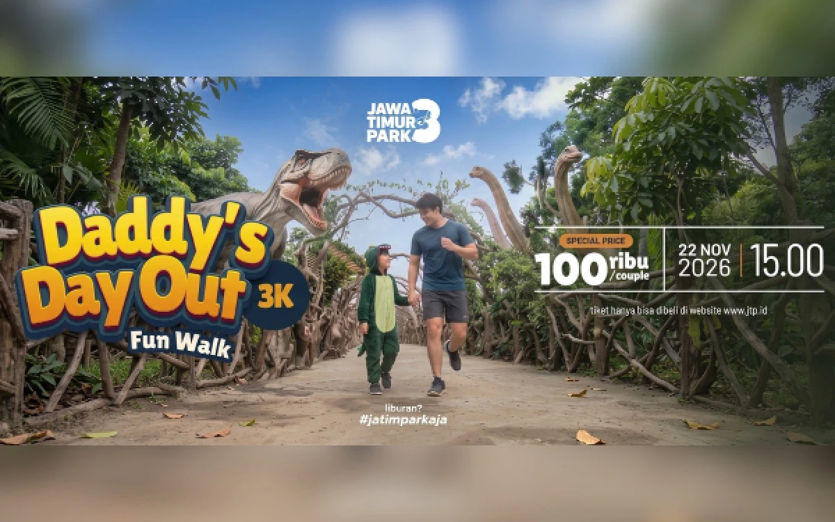 Thumbnail Berita - Rayakan Anniversary dan Hari Ayah, Jatim Park 3 Gelar Daddy’s Day Out dengan Promo Rp100 Ribu