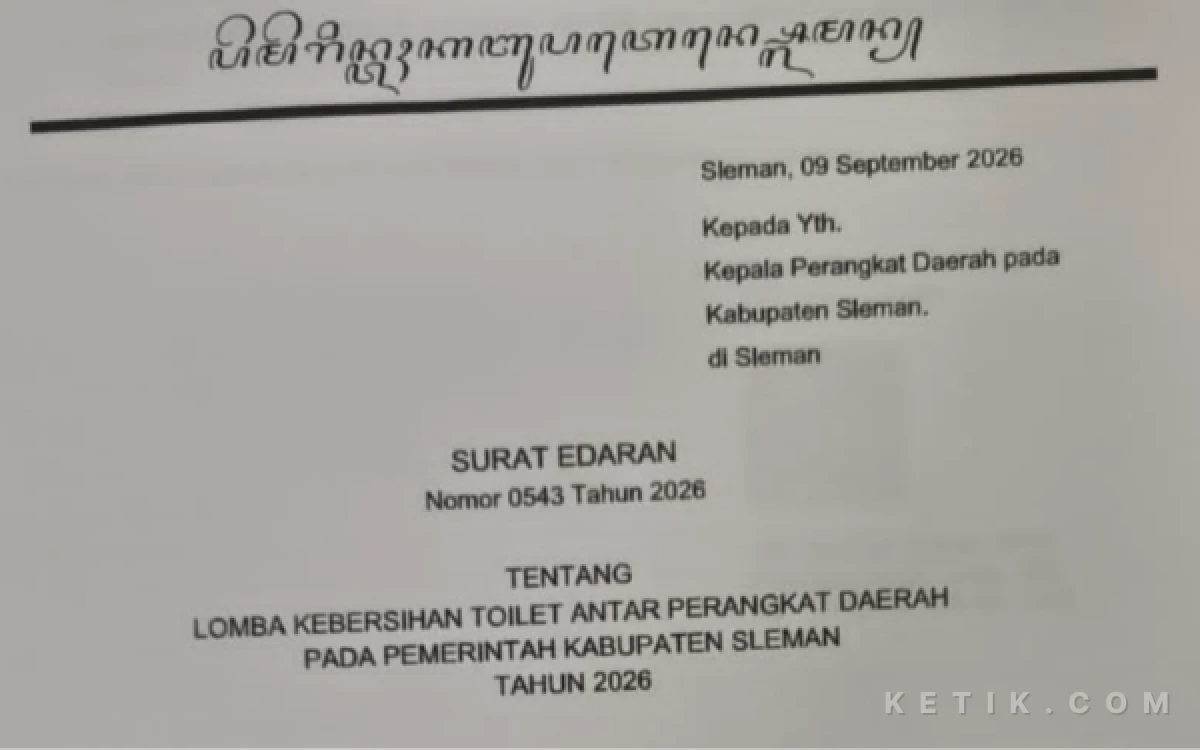 Thumbnail Berita - Disentil Soal Toilet Mampet, Sekda Sleman Beri Waktu Tiga Bulan dan Gelar Lomba Kebersihan Toilet OPD