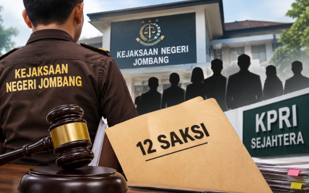 Thumbnail Berita - Kejari Jombang Periksa 12 Saksi, Penetapan Tersangka KPRI Sejahtera Tinggal Tunggu Alat Bukti