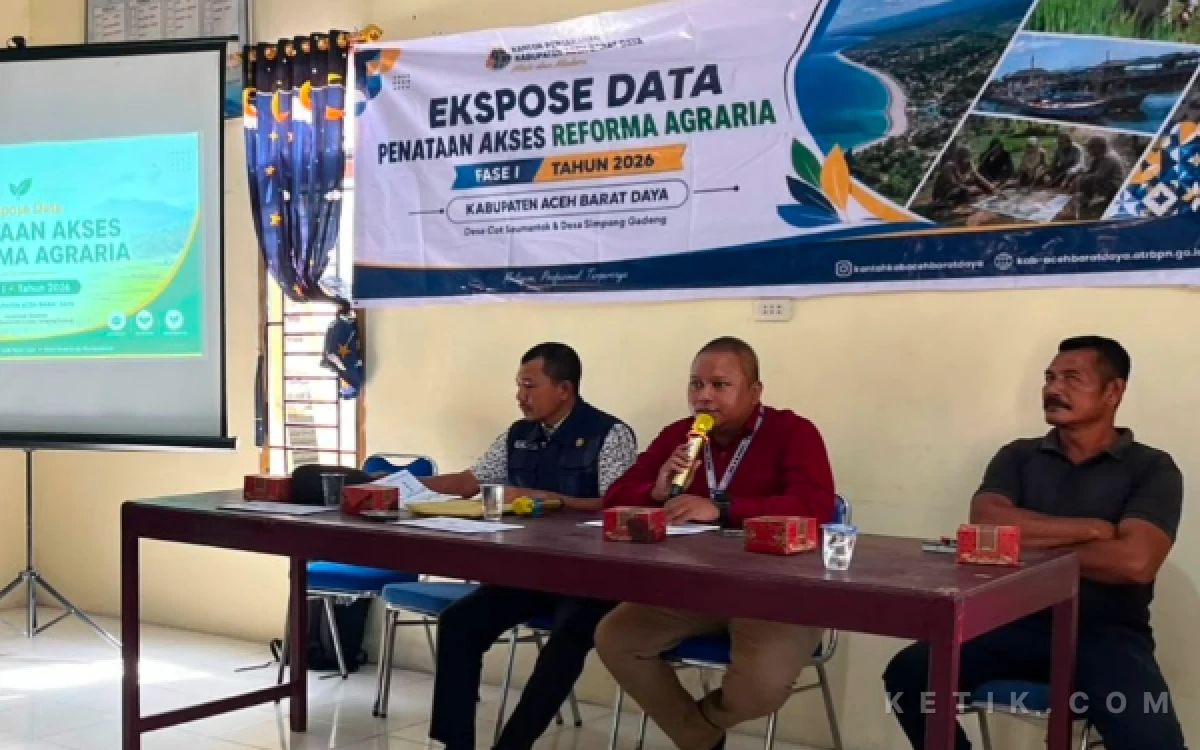 Thumbnail Berita - Warga Cot Seumantok Antusias Ikuti Ekspose Data Penataan Akses Reforma Agraria