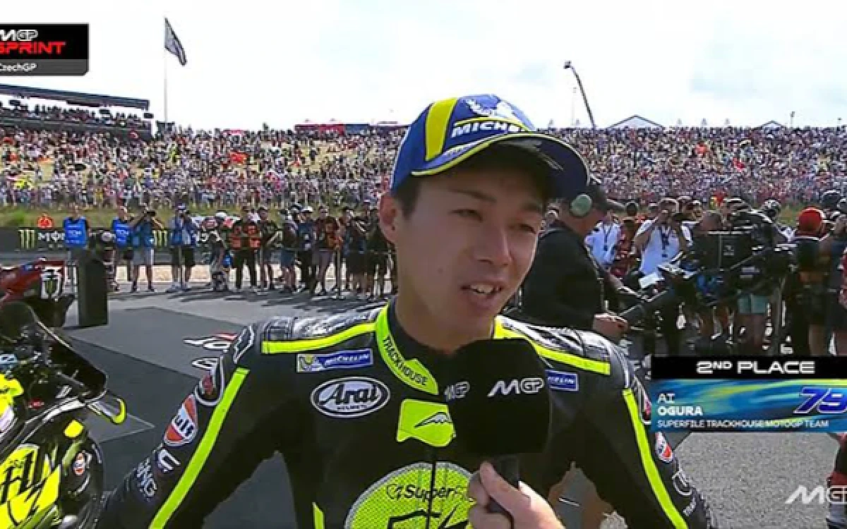 Thumbnail Berita - Ai Ogura Kian Nyata, dari Pole Position ke Podium Brno