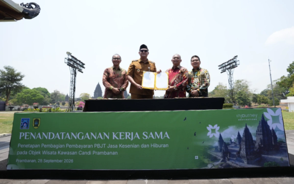 Thumbnail Berita - Sleman dan Klaten Sepakat Bagi Hasil Pajak Candi Prambanan Demi Keadilan Fiskal