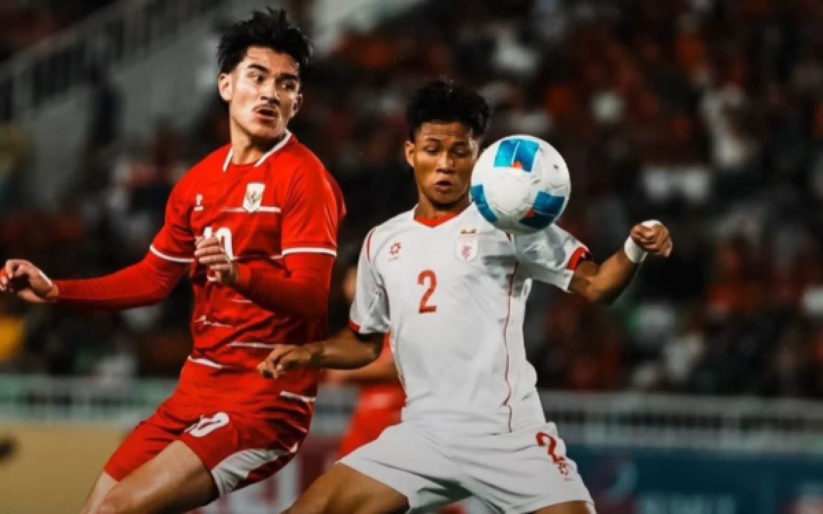 Thumbnail Berita - Indonesia Libas Myanmar 3-0, Dimas Wicaksono Cetak 2 Gol Piala AFF U-19