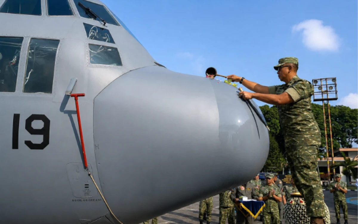 Thumbnail Berita - Usai Jalani Modernisasi, C-130 Hercules A-1319 Perkuat Kembali Skadron Udara 32 Lanud Abd Saleh Malang