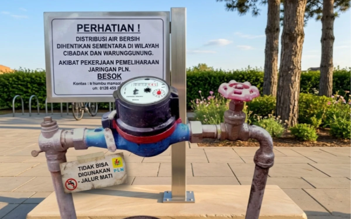 Thumbnail Berita - Besok, Distribusi Air Bersih di Cibadak dan Warunggunung Dihentikan Sementara Akibat Pekerjaan PLN