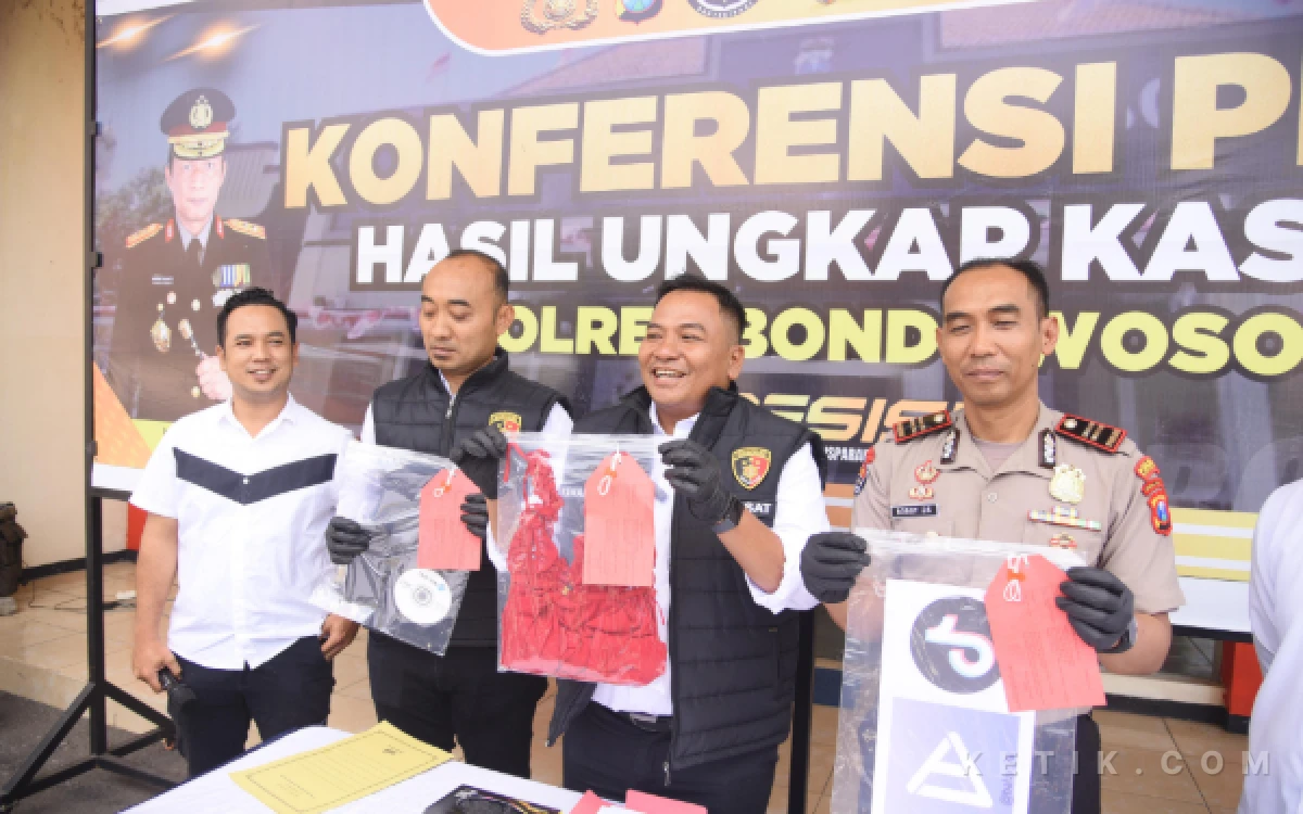 Thumbnail Berita - Dua Pelaku Live Streaming Asusila Berbayar di Bondowoso Digerebek Polisi