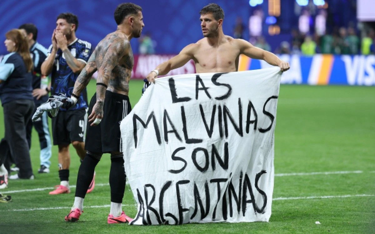 Thumbnail Berita - Ternyata Selebrasi Argentina Bawa Tulisan 'Las Malvinas son Argentinas' Punya Sejarah Panjang dengan Inggris