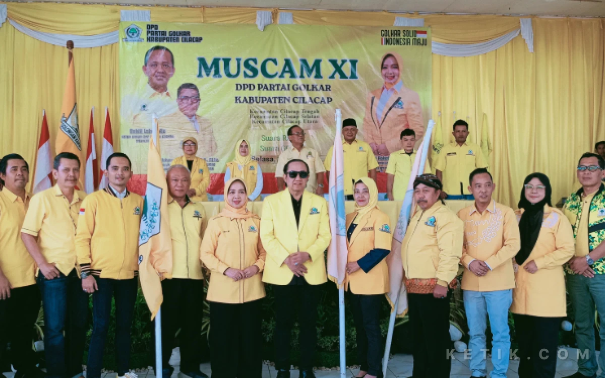 Thumbnail Berita - Puncak Muscam XI Digelar di Dapil I, Golkar Cilacap Incar Ketua DPRD dan Bupati