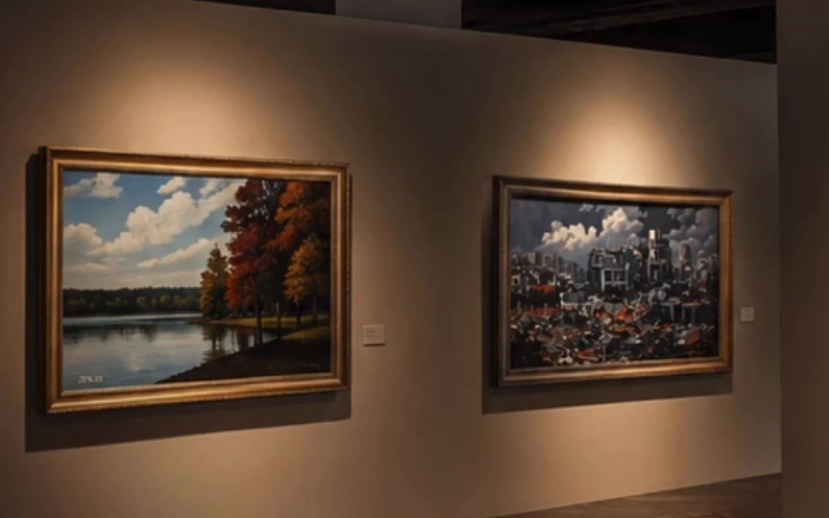 Thumbnail Berita - Gelar Pameran Tunggal, SBY Jadikan Lukisan Ruang Memori