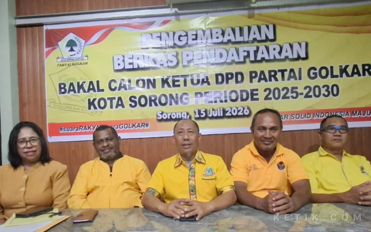 Thumbnail Berita - David Hehanussa Calon Tunggal di Musda Partai Golkar Kota Sorong