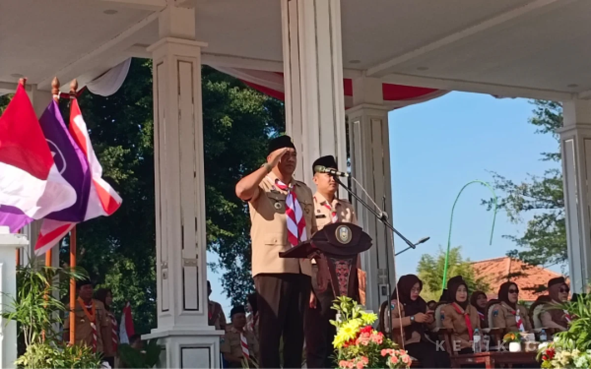 Thumbnail Berita - Hari Pramuka ke-65 di Situbondo, Kak Rio Tekankan Satu Hal Penting untuk Generasi Muda