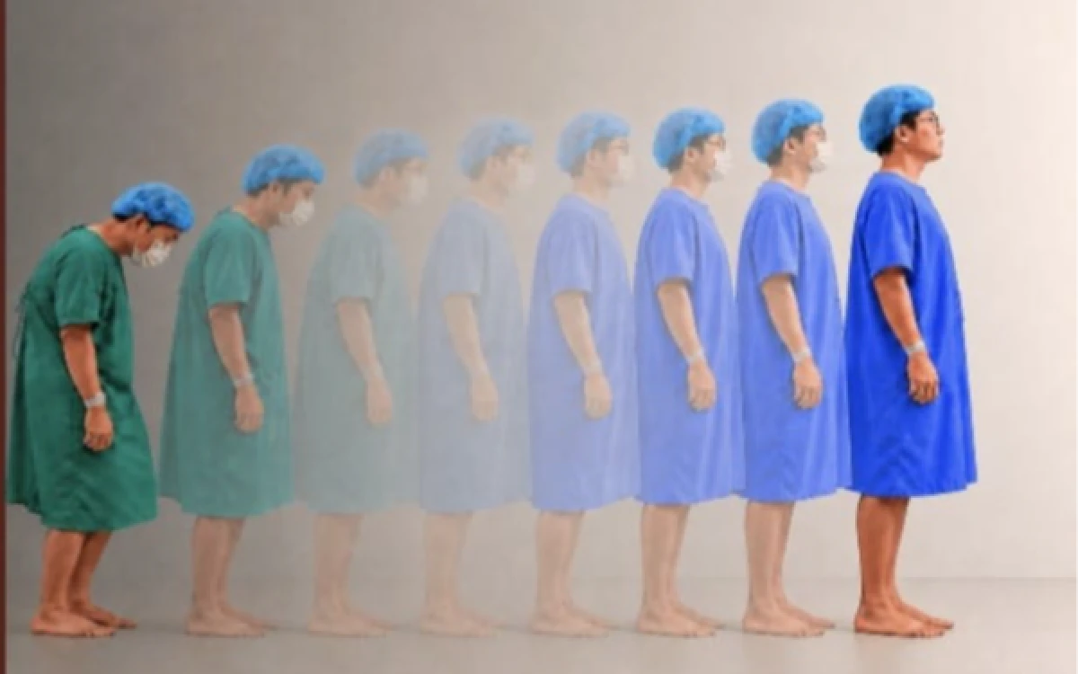 Foto Perkembangan penanganan kasus hiperkifosis. (dok KPJ Malaysia for ketik.com)