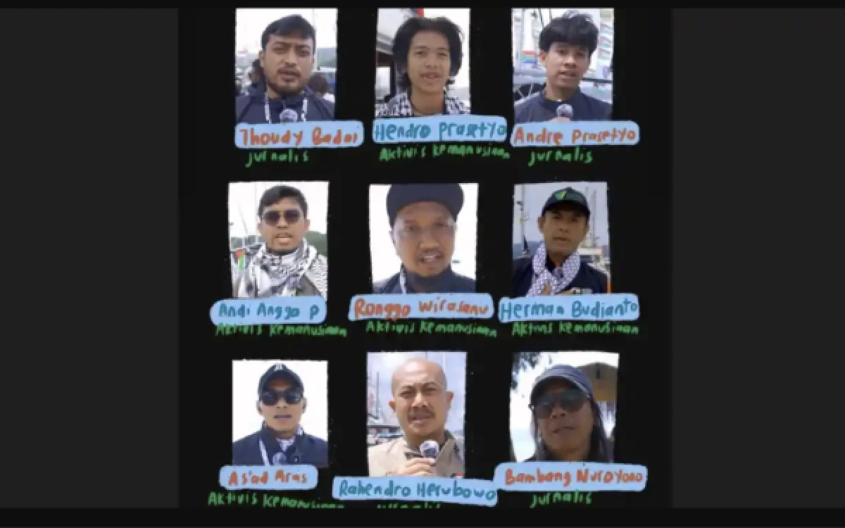Thumbnail Berita - Sembilan WNI Korban Penahanan Israel Dijadwalkan Tiba di Bandara Soetta Sore Ini